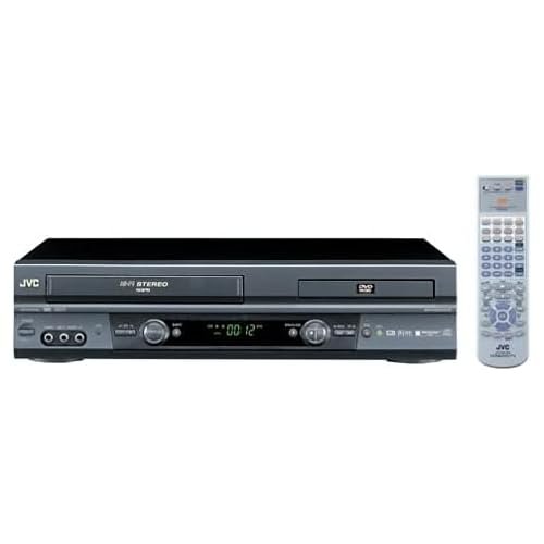 JVC HR-XVC20U Hi-Fi DVD-VCR Combo , Black (Renewed)