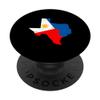 Texas Map Philippine Flag - Filipino Texas PopSockets Swappable PopGrip view 1