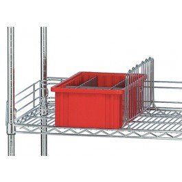 BetterBeds Chrome 14 in. Wire Shelving Side Ledge