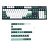 144 Keys Botanical Cherry Profile PBT Dye Sub Keycaps for MX Mechanical Keyboard GMMK Filco Ducky 104 TKL GK61 KBD75 96 GK64 68 (144 Key Botanical)