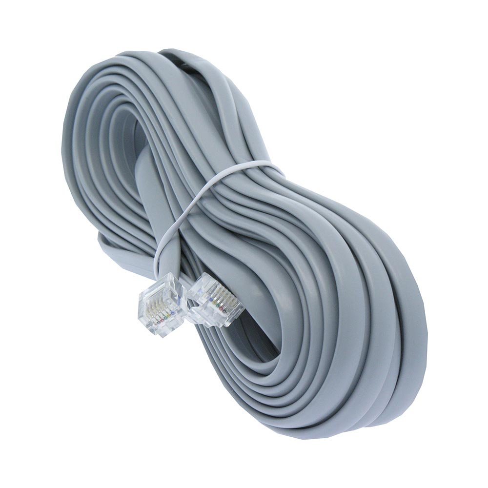 ACCL 25Ft RJ12 Modular Cable Straight, 1 Pack