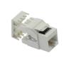 ACCL Cat.5E RJ45 110 Type 180 Keystone Jack White, 1 Pack view 1