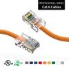 ACCL 7Ft Cat6 UTP Ethernet Network Non Booted Cable Orange, 1 Pack view 1