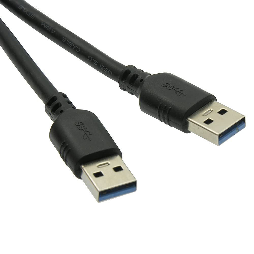 ACCL 6Ft USB3.0 A-Male to A-Male Black, 1 Pack