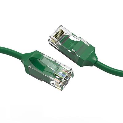 ACCL 1.5Ft Cat.6 28AWG Slim Ethernet Network Cable Green, 1 Pack