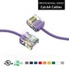 ACCL 1.5Ft Cat6A UTP Super-Slim Ethernet Network Cable 32AWG Purple, 1 Pack view 1