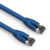 ACCL 3Ft Cat.8 S/FTP Ethernet Network Cable Blue 24AWG, 1 Pack view 1