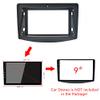 9 inch Car Radio Fascia Panel for Mitsubishi Grandis 2003-11 Stereo Dash Frame view 3