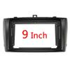 9 inch Car Radio Fascia Panel for Toyota Avensis 2009-2015 Stereo Dash Frame view 3