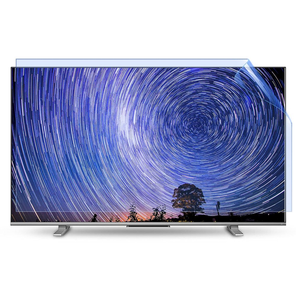 Anti Blue Light Tv Film for 43 50 55 65 Inch, Anti Glare TV Screen Protector, Frosted Film Anti-UV/Anti-Radiation Out Can Reduce Eye Fatigue,43" 942 * 529