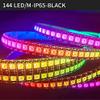 APA102 Smart led Pixel Strip Light 5m/lot;DC5V 30/60 LEDs/Pixels/m;Data and Clock Seperately;IP30/IP65/IP67;SK9822 led Strip (Black PCB IP67, 5M 30LED/M) view 4