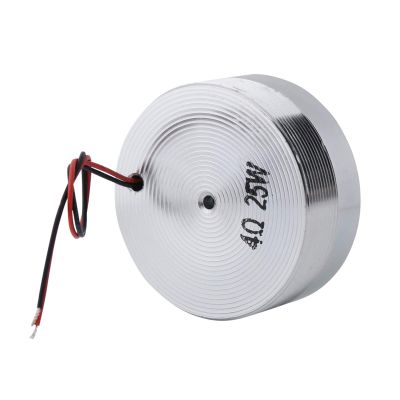 Mini Resonance Speaker, 2 Inch 50MM Vibration Speaker Portable All Frequency Resonance Speaker Strong Bass Louderspeaker(4 25W)