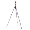 3 Legged Thing Punks Brian 2.0 Carbon Fibre Travel-Friendly Tripod - Compact & Adjustable Camera Tripod with Three Detachable Legs - Blue/Black (BRIANBLUE2.0) view 4