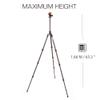 3 Legged Thing Punks Billy 2.0 Carbon Fibre Travel-Friendly Tripod - Compact & Adjustable Camera Tripod with Three Detachable Legs - Copper/Black (BILLYBLACK2.0) view 2