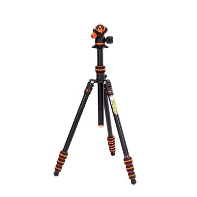 3 Legged Thing Punks Travis 2.0 Magnesium Alloy General Use Tripod - Adjustable, Multi-use Camera Tripod with Three Detachable Legs - Copper/Black (TRAVISBLACK2.0)