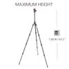 3 Legged Thing Punks Billy 2.0 Carbon Fibre Travel-Friendly Tripod - Compact & Adjustable Camera Tripod with Three Detachable Legs - Blue/Black (BILLYBLUE2.0) view 2