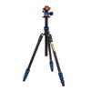 3 Legged Thing Punks Travis 2.0 Magnesium Alloy General Use Tripod - Adjustable, Multi-use Camera Tripod with Three Detachable Legs - Blue/Black (TRAVISBLUE2.0) view 1
