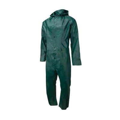 35ACA Universal Coverall with Hood - Green - Size L