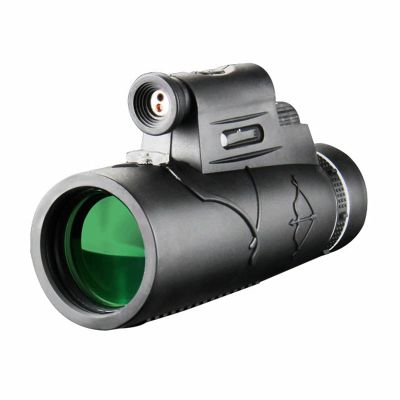 YSCO Monoculars for Adults High Powered, Monocular Telescope for Stargazing, Zoom Monocular Scope Long Range with Night Vision, Multifunctional Telescope with Compass and Flashlight