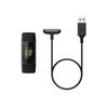 Fitbit Luxe & Charge 5 and Retail Charging Cable, Official Product, Black, Smartphone view 3