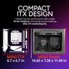 Cooler Master NR200P MAX V2 Mini-ITX PC Case|AIO|PSU Ready, Included 280mm AIO, V850W SFX Gold 90 PCIe 5.1 PSU, Designed Ready Nvidia RTX 5080 | AMD RX 7090 XT, 357mm Vertical GPU Mount, DIY view 2
