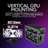 Cooler Master NR200P MAX V2 Mini-ITX PC Case|AIO|PSU Ready, Included 280mm AIO, V850W SFX Gold 90 PCIe 5.1 PSU, Designed Ready Nvidia RTX 5080 | AMD RX 7090 XT, 357mm Vertical GPU Mount, DIY view 3