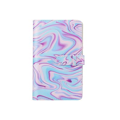 Epicgadget 96 Pocket Mini Film PU Leather Photo Album for Fujifilm Instax Mini 11 9 8 90 8+ 26 7s Instant Camera Film Polaroid Snap Zip Z2300 PIC-300 Film (Color Swirl)