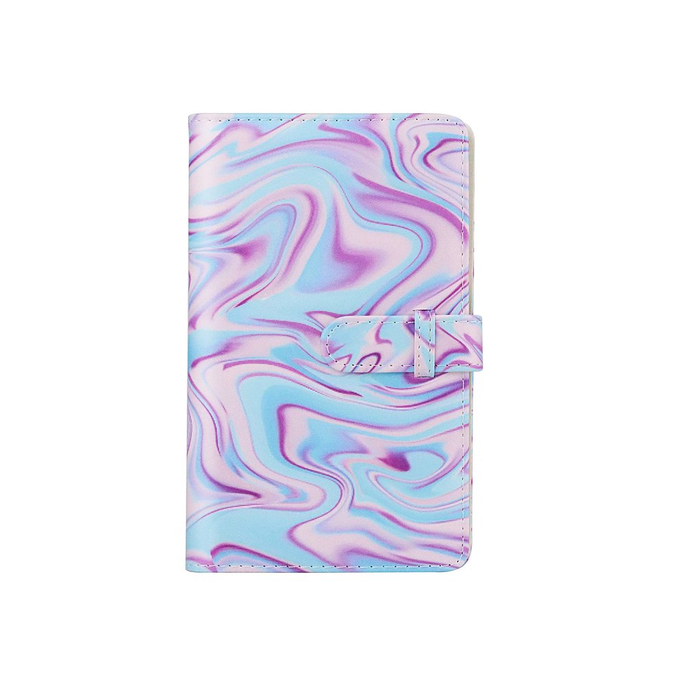 Epicgadget 96 Pocket Mini Film PU Leather Photo Album for Fujifilm Instax Mini 11 9 8 90 8+ 26 7s Instant Camera Film Polaroid Snap Zip Z2300 PIC-300 Film (Color Swirl)