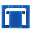 100Pcs Blue RJ45 Port Ethernet LAN Hub Anti Plug Cap Blockout Protector with Proprietary Lock and Key view 3