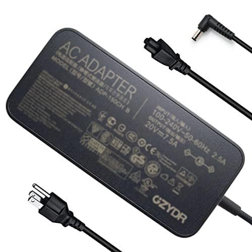 150W AC Adapter Charger 20V 7.5A for Asus ADP-150CH B A18-150P1A Rog G531GT G731GT FX505GT FX505DD FX505DU FX705GT FX705DD FX705DT FX705DU with Power Cord