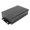 Aluminum Cooling Box, Enclosure Electronic DIY Circuit Board Project Protective Box Controller Aluminum Cooling Case Black 40x97x150mm view 1