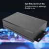 Aluminum Cooling Box, Enclosure Electronic DIY Circuit Board Project Protective Box Controller Aluminum Cooling Case Black 40x97x150mm view 2