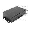 Aluminum Cooling Box, Enclosure Electronic DIY Circuit Board Project Protective Box Controller Aluminum Cooling Case Black 40x97x150mm view 4