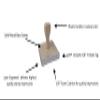 Infusion VCR and DVD Player Rubber Stamp, 1 X 2'' Wood Stamp view 4