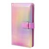Epicgadget 96 Pocket Mini Film PU Leather Photo Album for Fujifilm Instax Mini 11 9 8 90 8+ 26 7s Instant Camera Film Polaroid Snap Zip Z2300 PIC-300 Film (Holographic Pink) view 1