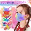 Peky 12/10/6PCS Kids Reusable Face_Masks Washable Cute Cartoon Breathable Seamless Face Covering for Children Boys Girls (12pc - E) view 2