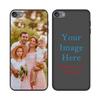 Custom Case for iPod Touch 5/6/7 Customized Personalized Photo Text Name iPod Cover Anti-Scratch Shock-Resistant Soft Protective TPU iPod Cases Black view 1
