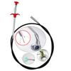 Drain Snake Drain Clog Remover Flexible Grabberable Pick Up Cleaning Tool Reacher Claw Stick, Drain Auger Grab Trash Hairs from Drain,Sink,Bathroom Tub Toilet Hose (118.1 Inch Drain Snake) view 1