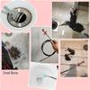 Drain Snake Drain Clog Remover Flexible Grabberable Pick Up Cleaning Tool Reacher Claw Stick, Drain Auger Grab Trash Hairs from Drain,Sink,Bathroom Tub Toilet Hose (118.1 Inch Drain Snake) view 3