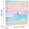 Epicgadget 96 Pocket Mini Film PU Leather Photo Album for Fujifilm Instax Mini 11 9 8 90 8+ 26 7s Instant Camera Film Polaroid Snap Zip Z2300 PIC-300 Film (Rainbow Crayon) view 3