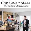 SMART CC Trackable Wallet for Men, Anti-Lost Mens Wallet with GPS Position Locator & Bluetooth Tracker (Brown) view 2
