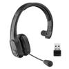 COMEXION Trucker Bluetooth Headset V5.0, Wireless Headset with Noise Canceling&Mute Microphone for Cell Phones, On Ear Bluetooth Headphone for Computer, Zoom Meetings, Skype, Home Office view 1