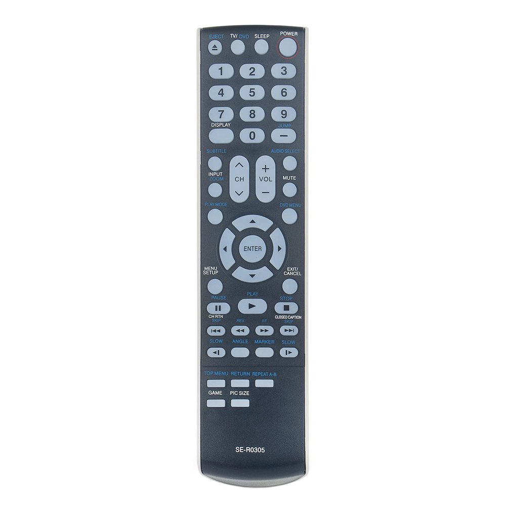 AIDITIYMI SE-R0305 Replacement Remote Remote Control fit for Toshiba TV/DVD 22LV505C 22LV61K 22LV610 22LV611U-T SER0305 15LV505 19CV100U 19LV61K 19LV505 19LV505C 19LV506 19LV610 19LV610U 19LV61