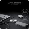 ALOGIC USB-C 12-in-1 Mini Docking Station, Dual Display, 2xHDMI, 1xVGA, 100W PD, 2xUSB-C, 2xUSB-A 2.0, 2xUSB-A 3.0, RJ45, 1x SD/TF Port, MacBook/Surface & Other USB-C Devices Compatible. view 4
