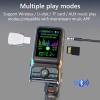 Wireless in-Car Bluetooth FM Transmitter Radio Adapter Car Kit, 1.8 Inch Display Supports TF/SD Card EQ and QC3.0 & 5V/2.4A Charging Hands-Free Calls view 3