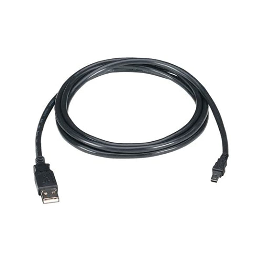 AddOn 6Ft USB 2.0 (A) Male to Mini-USB 2.0 (B) Male Black Cable