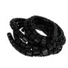 Aicosineg PE Spiral Cable Wrap Cord 25mm (Wrapping Range:8mm-42mm) for Computer Mechanical Equipments Electrical Wire Organizer Sleeve Hose 5m Black 1Pcs view 1
