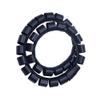 Aicosineg PE Spiral Cable Wrap Cord 30mm (Wrapping Range:8mm-42mm) for Computer Mechanical Equipments Electrical Wire Organizer Sleeve Hose 1.5m Black 1Pcs view 1