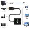 Anbear HDMI to VGA Adapter with Audio(10 Pack), Gold-Plated VGA to HDMI Adapter (Male to Female) Compatible for Computer, Desktop, Laptop, PC, Monitor, Projector, HDTV, Chromebook,Roku, Xbox and More view 4
