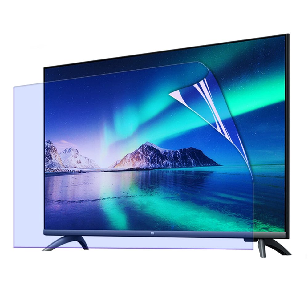 Anti-Radiation TV Film for 43-70 Inch - Anti Glare Screen Protector/Anti-Blue Light/Frosted Film for LCD, LED, 4K OLED & QLED HDTV Displays,43" 942529